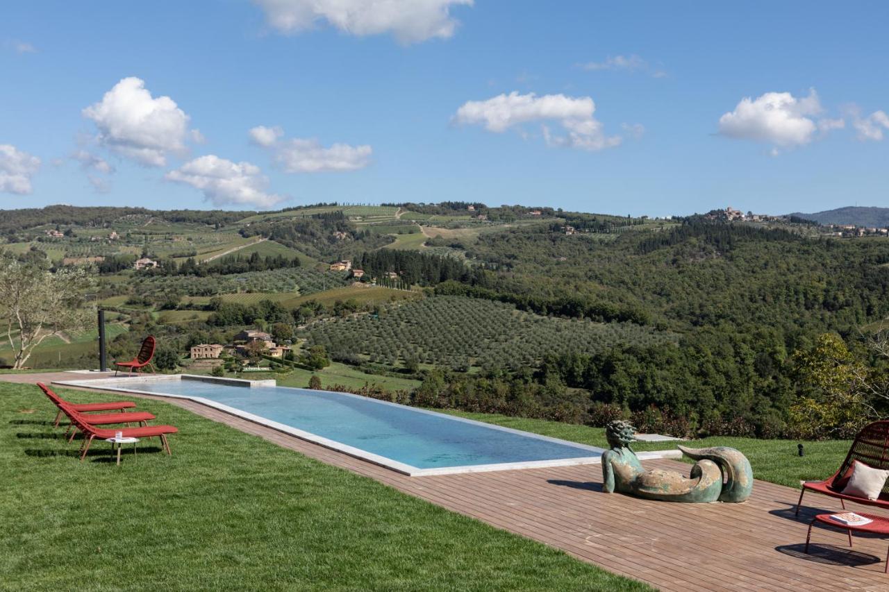 Podere 1384 Castellina in Chianti Exteriér fotografie